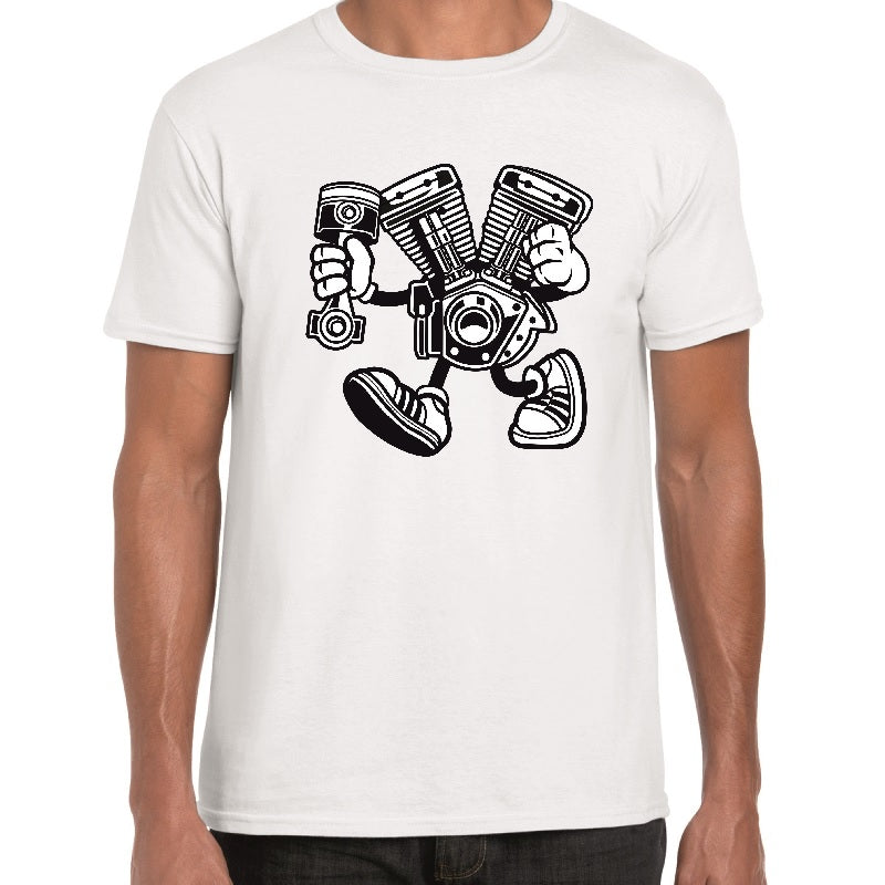 Engine Cartoon t-shirt