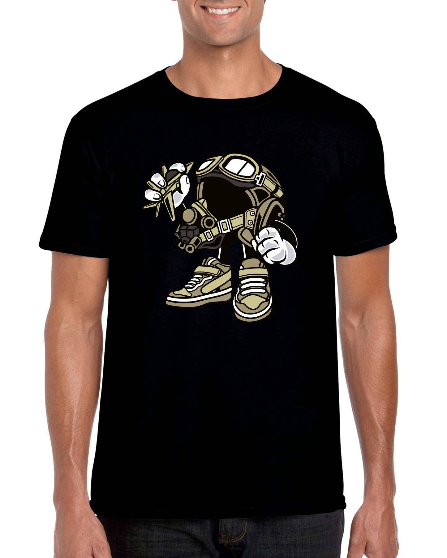 Fighter Pilot Cartoon t-shirt