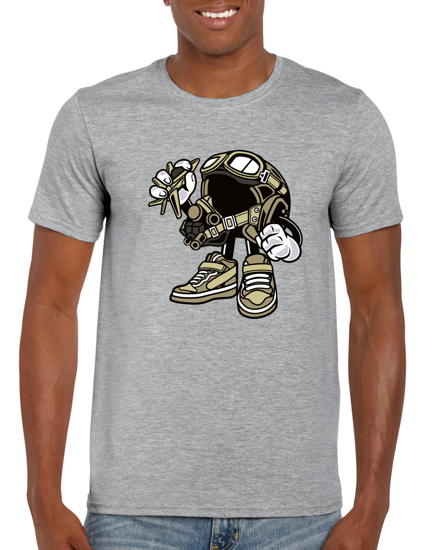 Fighter Pilot Cartoon t-shirt
