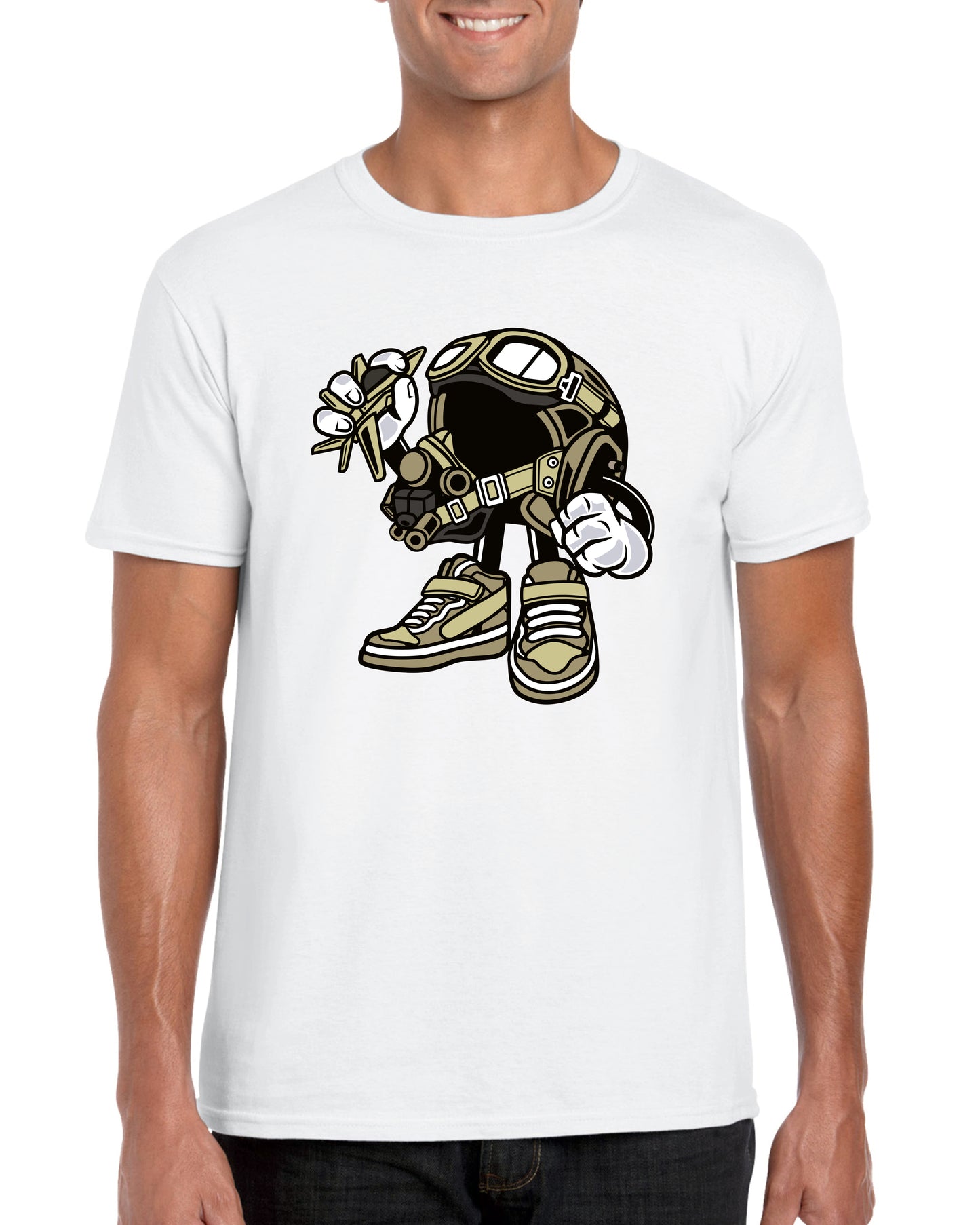 Fighter Pilot Cartoon t-shirt
